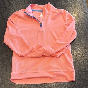 Boys Johnnie-o Vaughn striped Prep-Formance 1/4 zip pullover